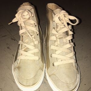 high top fashion sneakers